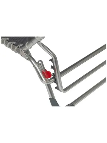 Vouwbed Laag AL/367 Donker grijs