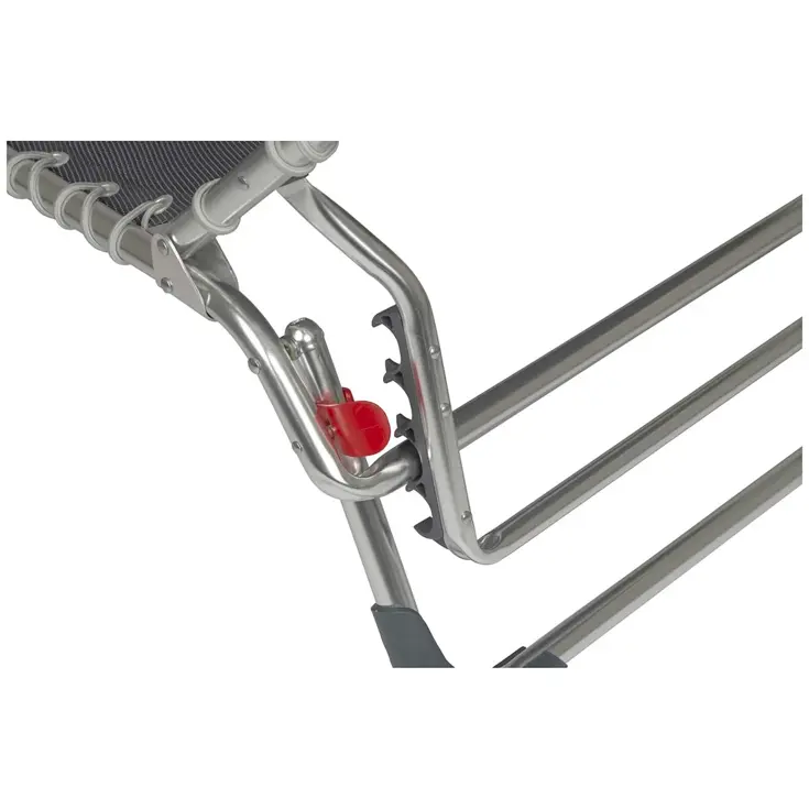 Vouwbed Laag AL/367 Donker grijs