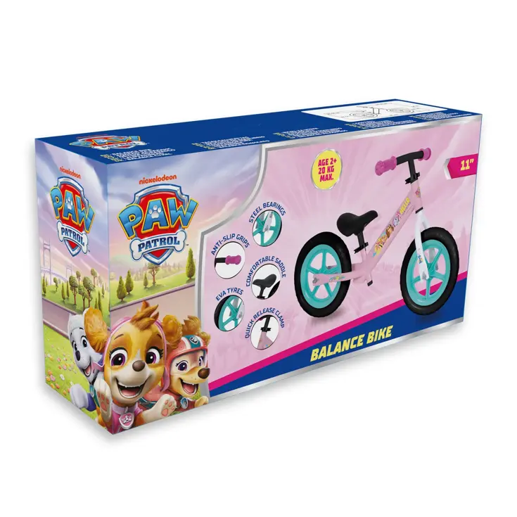 Loopfiets Paw Patrol - 11 inch - verstelbaar
