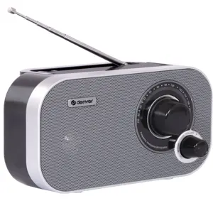 Denver TR51GR FM radio op batterijen
