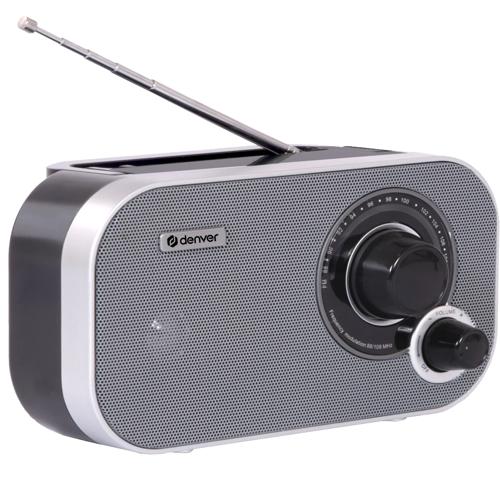 Denver TR51GR FM radio op batterijen