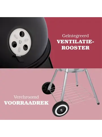 Mobiele Barbecue - Houtskool BBQ