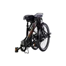 Lacros Scamper S200XL zwart opvouwbare e-bike
