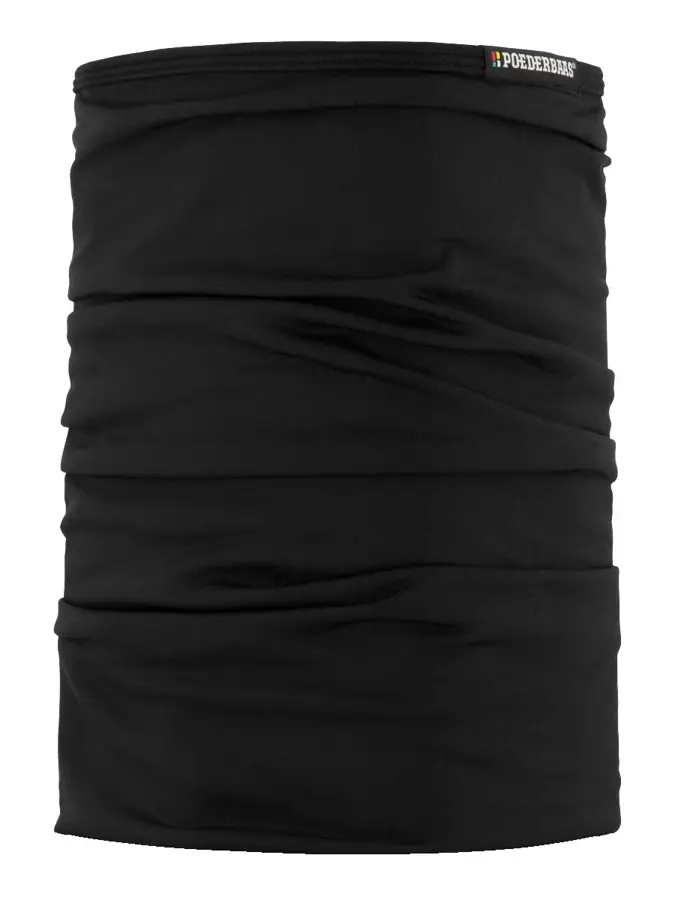 Poederbaas - Sport - Zwart - Nekwarmer