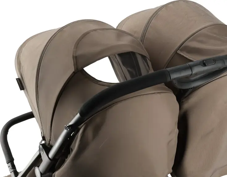 Luxe Rolo X2 XL Dubbele Buggy - Inklapbaar