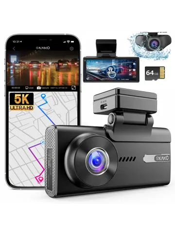 M93 Pro 5K Touch Wifi GPS 64gb dashcam