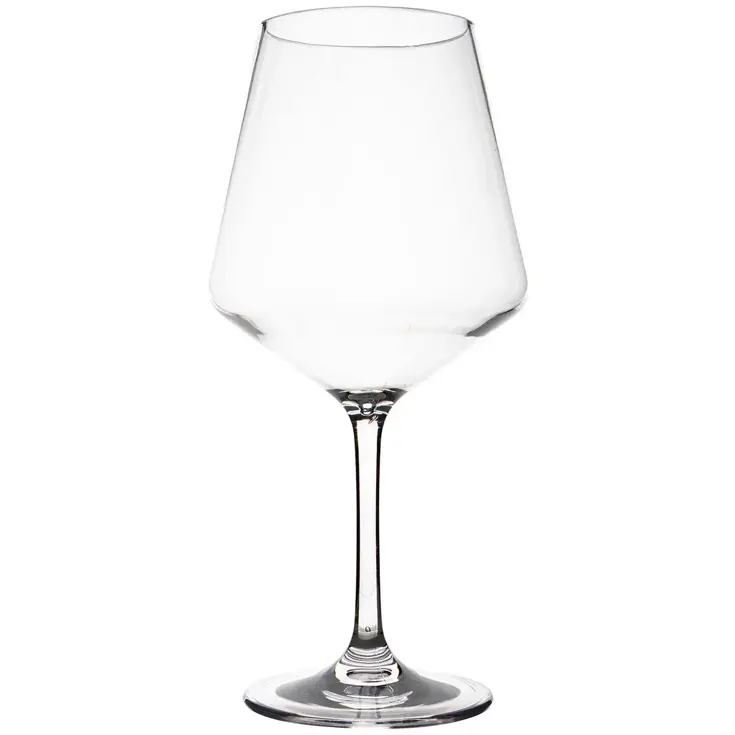 Gimex Solid Line Rode wijnglas 465 ml 2 Stuks