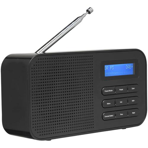 DAB+/FM Radio Alarmfunctie Werkt op AA-batterijen
