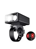 DUO NOVA - Fietshelmlamp Voor en Achter 300 lumen