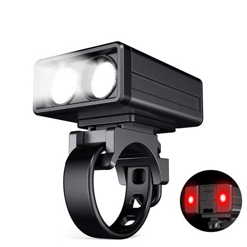 DUO NOVA - Fietshelmlamp Voor en Achter 300 lumen