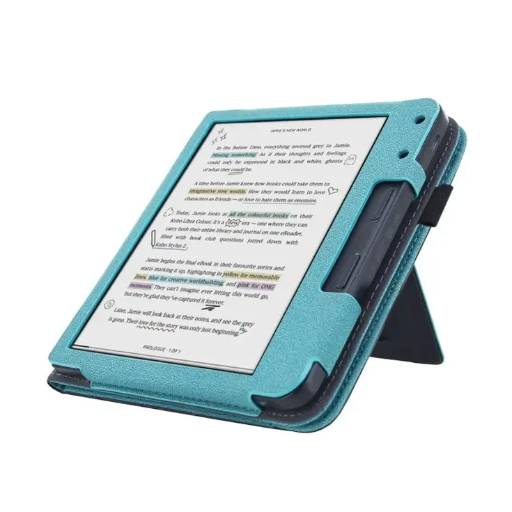 Ereader Hoesje - Luxe strap Case Kobo Libra Colour