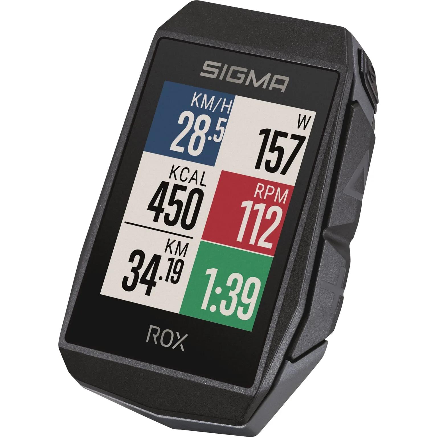 Sigma  fietscomputer ROX 11.1 EVO GPS Black  Zwart main product image