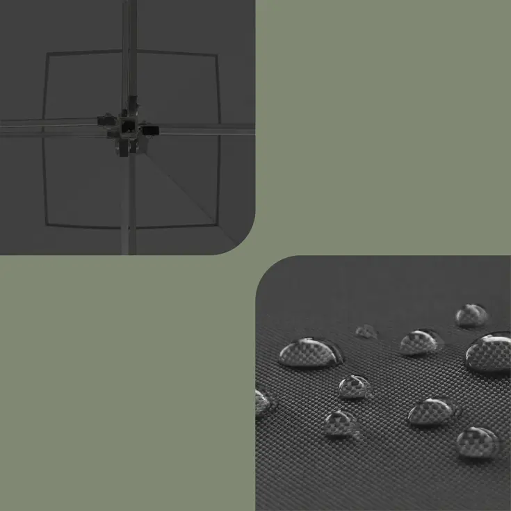 Partytent - Opvouwbaar - Easy Up - 3x3m