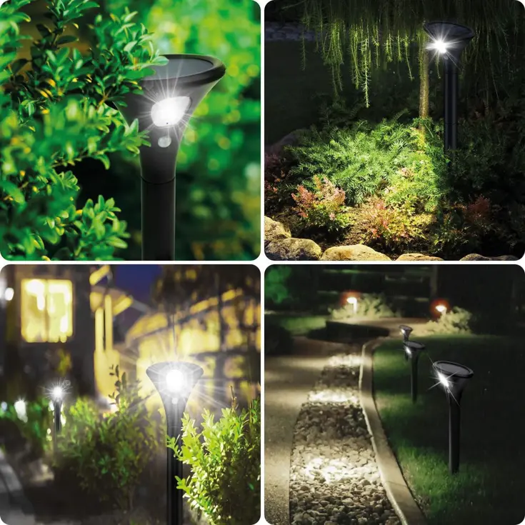 Solar Lamp - Spike - 2-stuks
