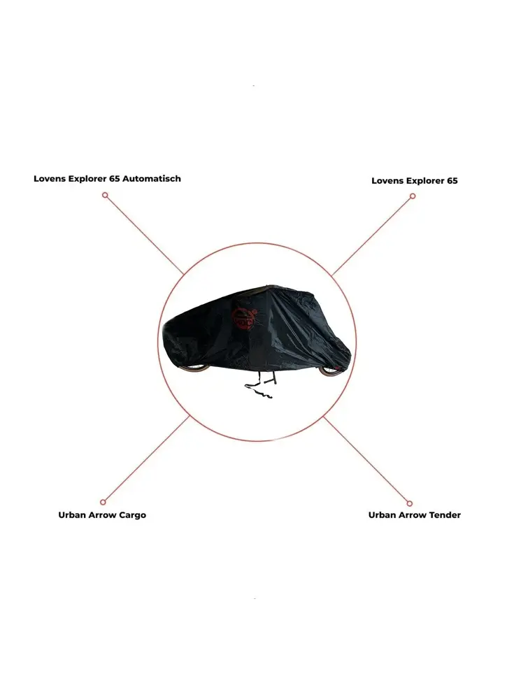 Bakfietshoes XXL - 295x110x140 cm
