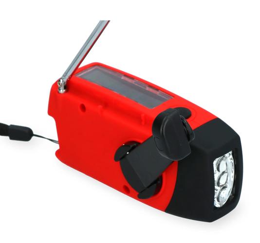 Draagbare Noodradio met Zaklamp en Powerbank