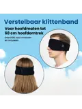 Slaapmasker Katoen - Zwart