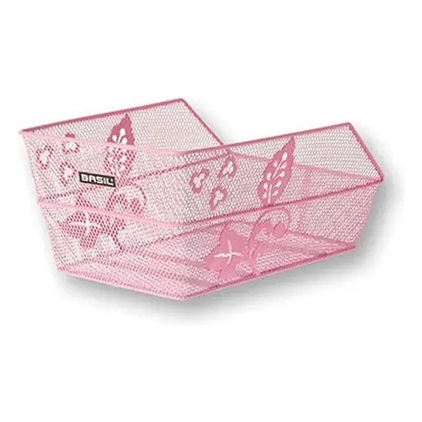 Basil Mand Cento S Flower Achterop Vast Staal