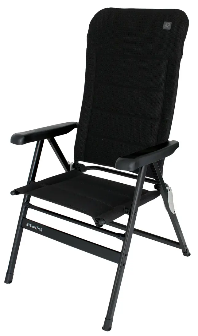 Eurotrail Campingstoel Grenoble - Zwart