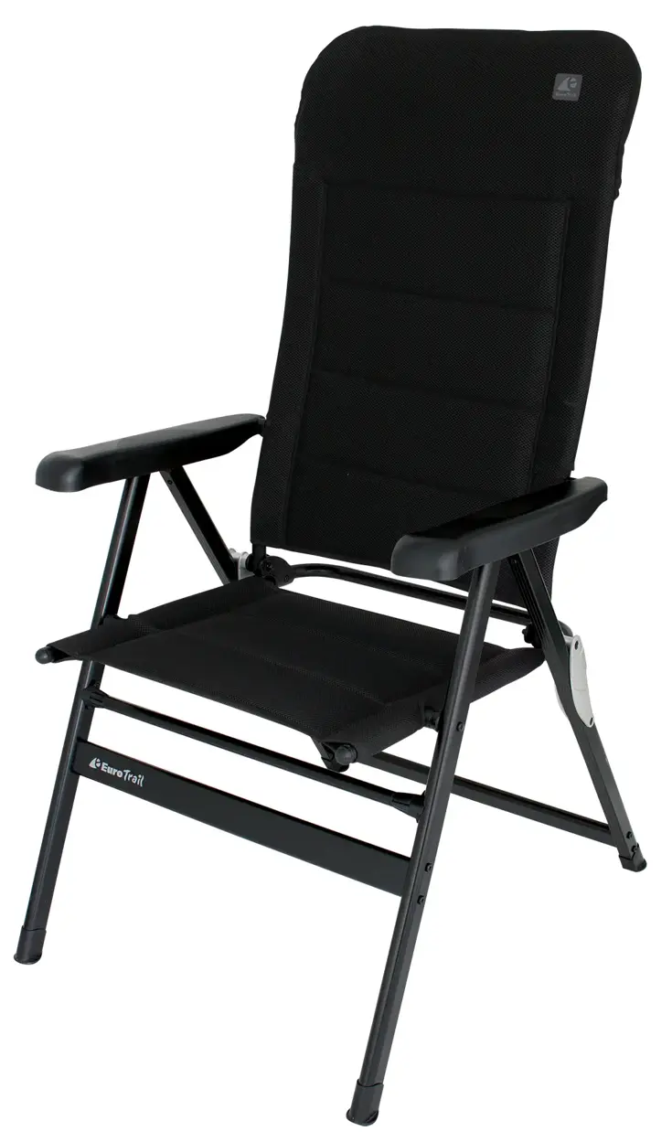 Eurotrail Campingstoel Grenoble - Zwart