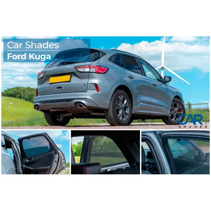 Ford Kuga III 2019 - Zonneschermen achterportieren - Car Shades