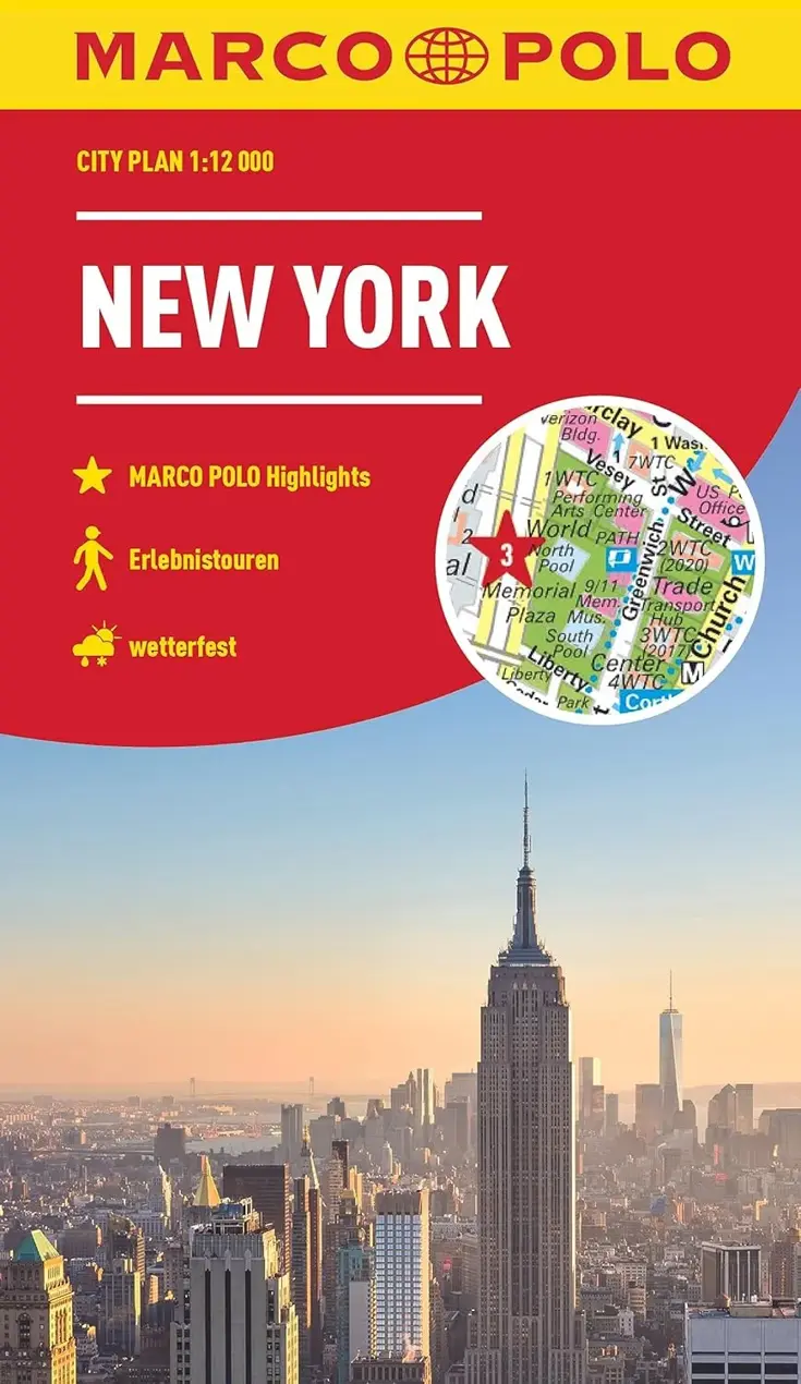 Stadsplattegrond City Map New York City