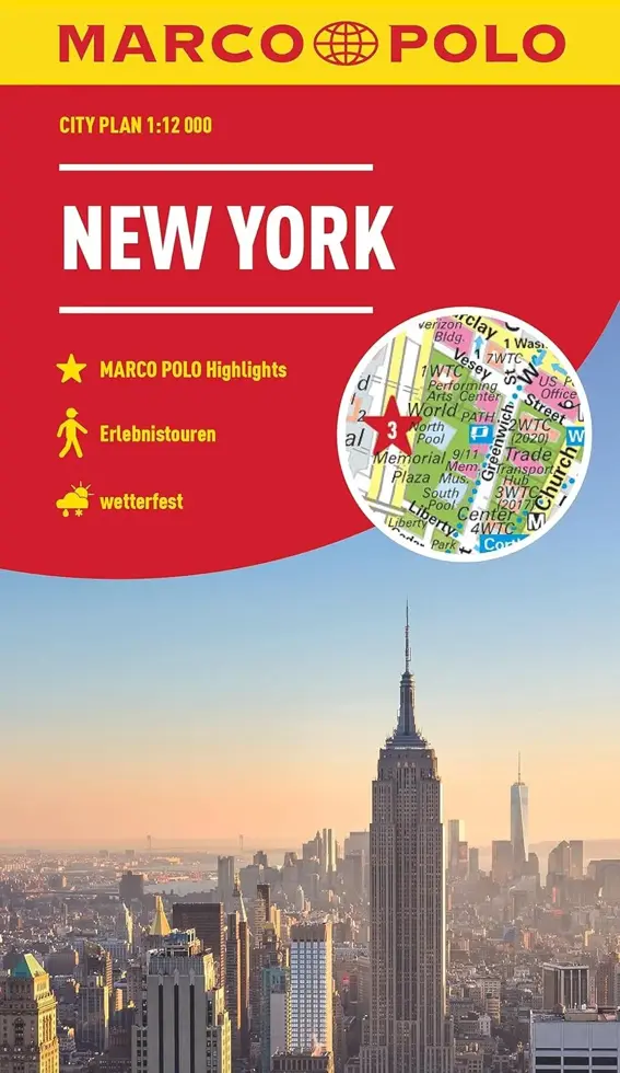 Stadsplattegrond City Map New York City