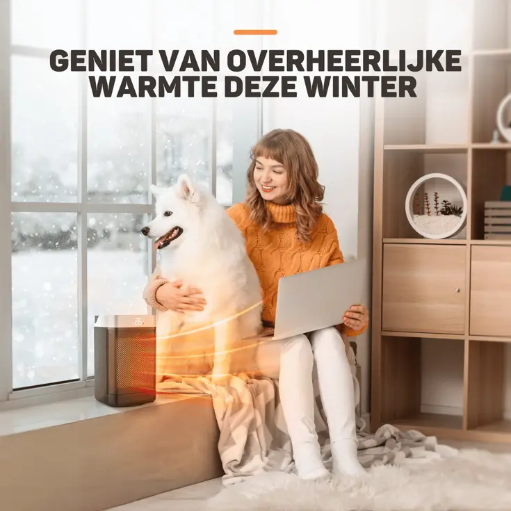 Elektrische Kachel PRO - 1500W - Roterend