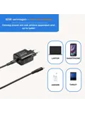CHARGE+ 65W Oplader - USB en USB-C
