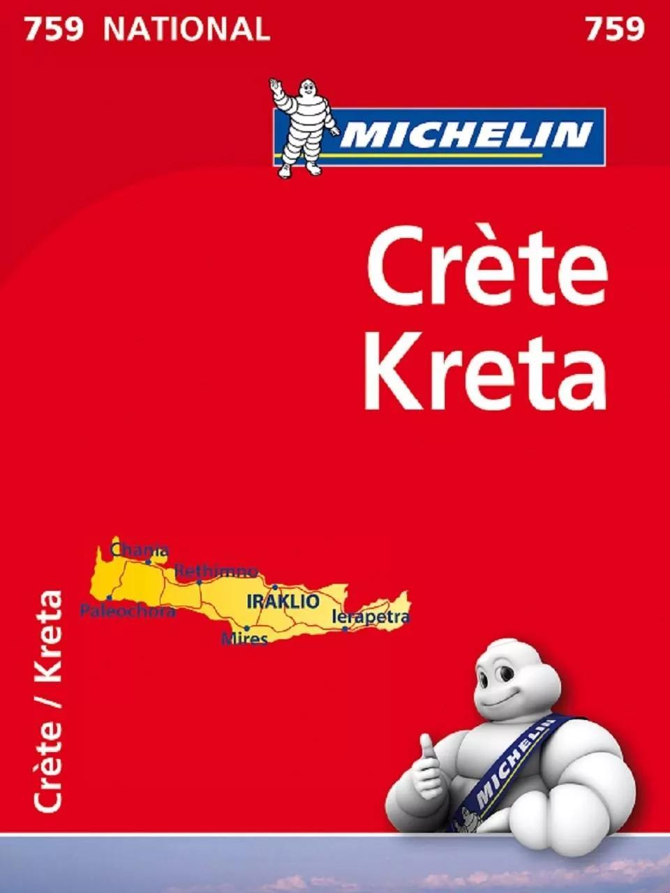 Michelin  Wegenkaart 759 Kreta main product image