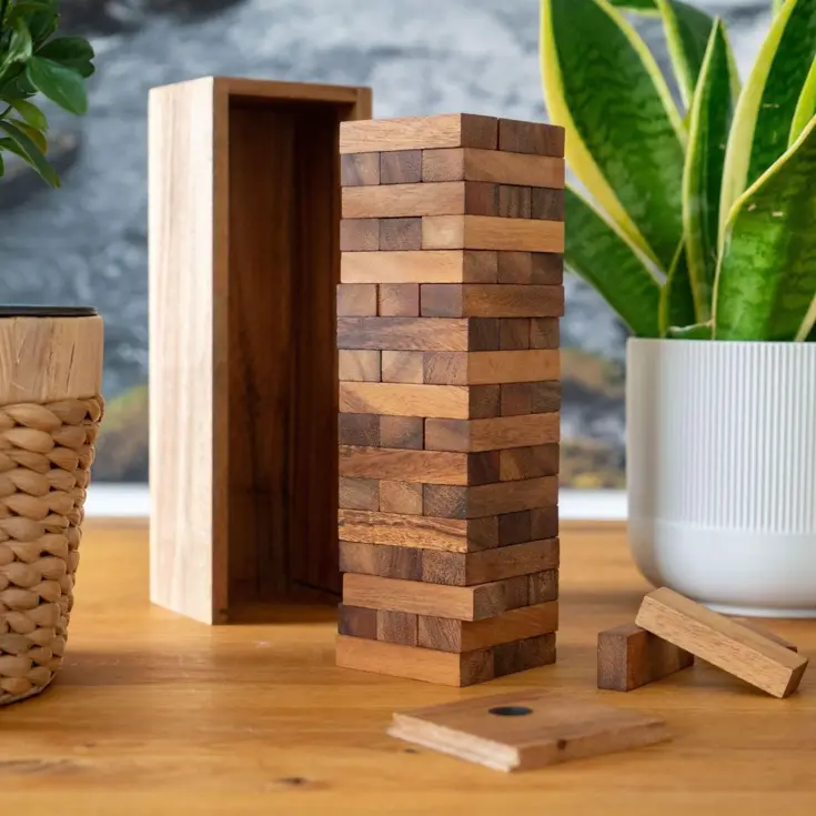Blokkentoren – Houten Stapelspel