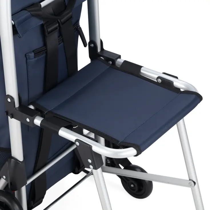 Boodschappentrolley 35L - Trapwielen