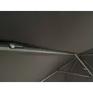 CUHOC Stokparasol Zwart Ø3m met Volanten