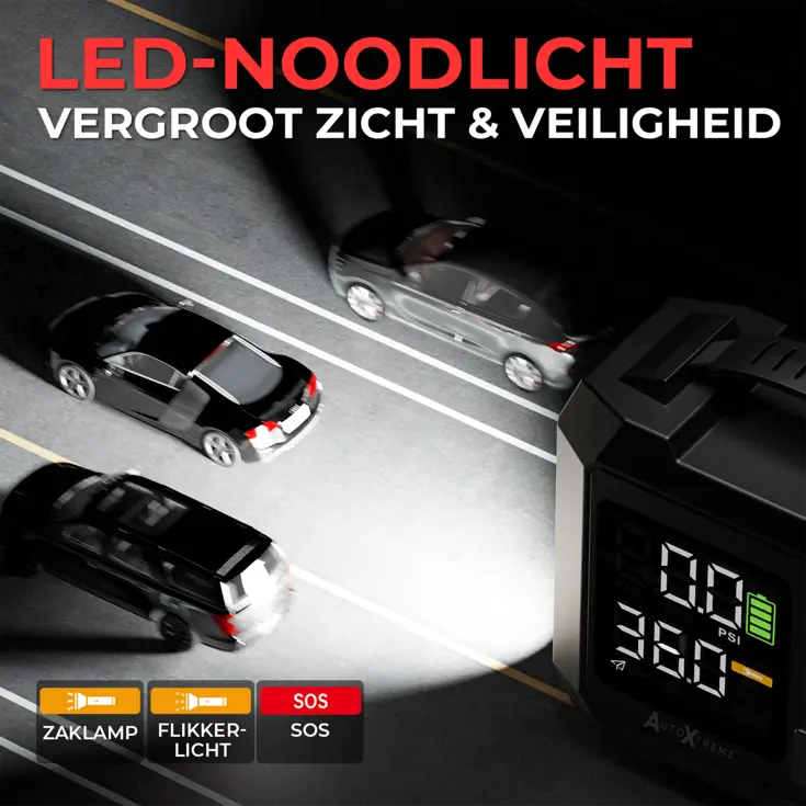 Air-300 – Luchtcompressor & Elektrische fietspomp