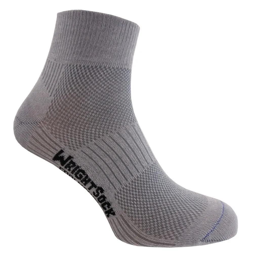 Wrightsock  Coolmesh Quarter  sokken  Licht Grijs main product image