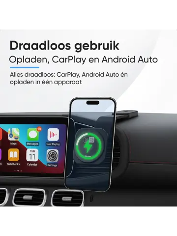 4-in-1 Car Dongle Pro - Zwart