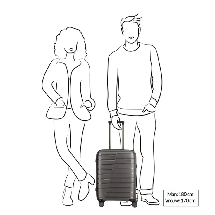 Air Base 4 Wiel Trolley S  | 37 L