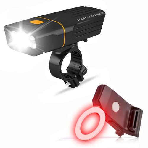 Fietsverlichting Set - 1.500 Lumen - Oplaadbaar
