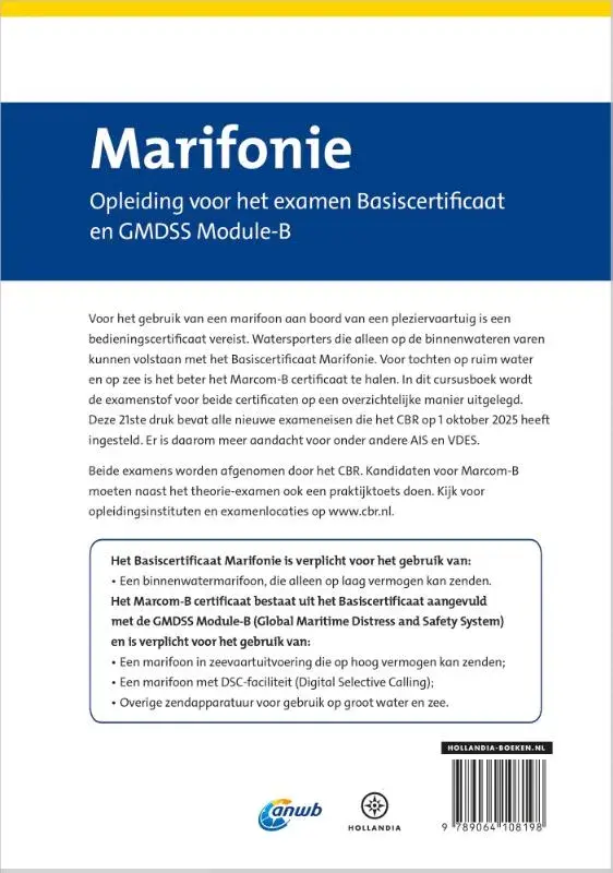 ANWB Cursusboek Marifonie