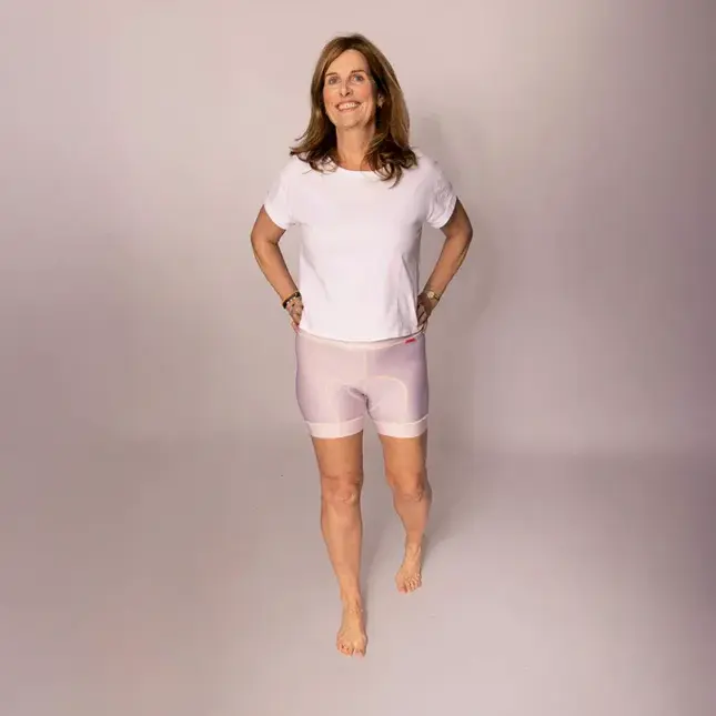 bikeboxer dames pearly pink