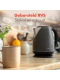 Waterkoker – 1,7L – Titanium Grijs/RVS