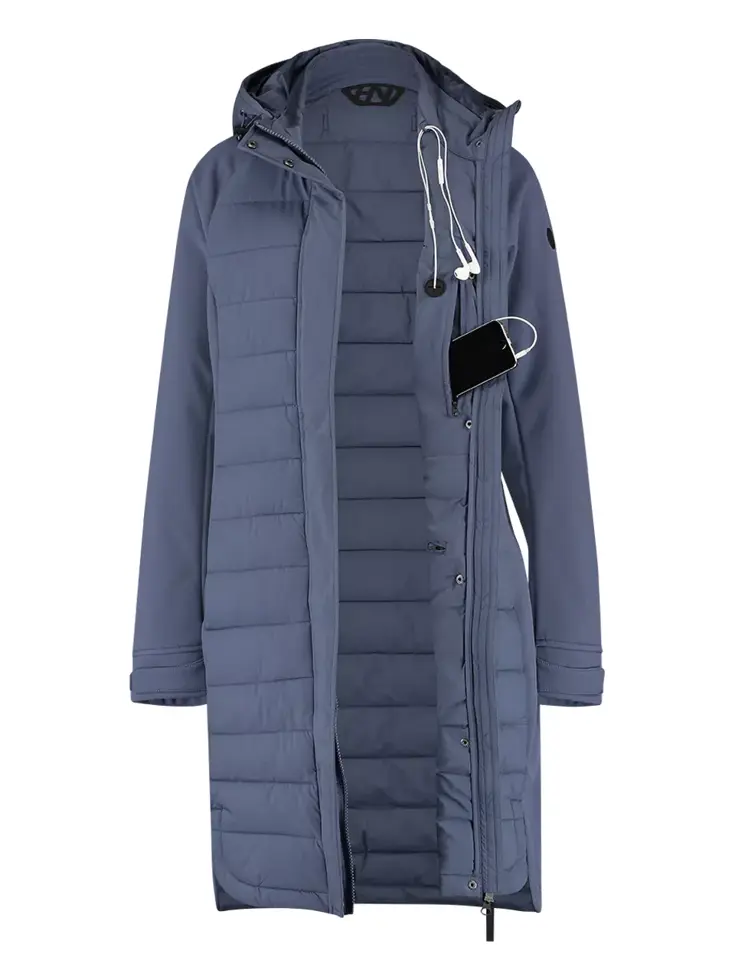 Cuscos – Parka dames - Gewatteerde softshell