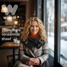 Oplaadbare verwarmende shawl - drie standen