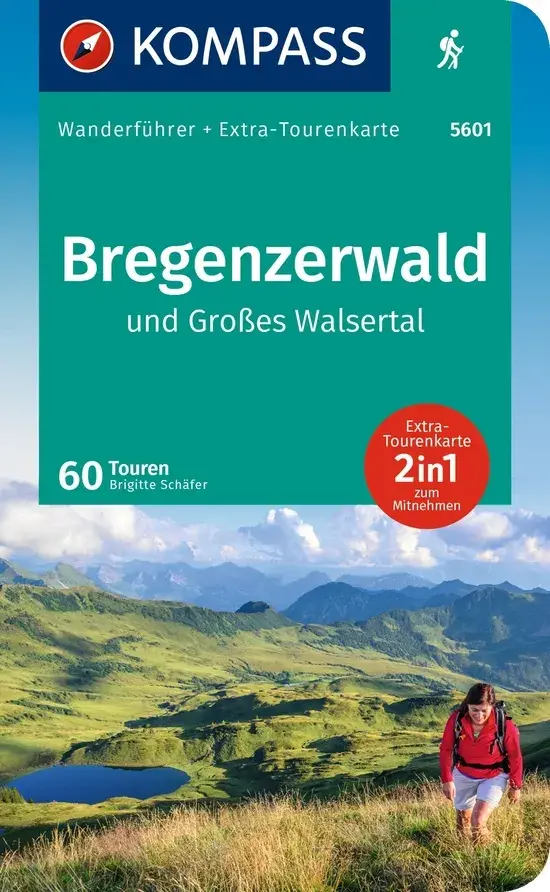 Kompass Wanderführer 5601 Bregenzerwald