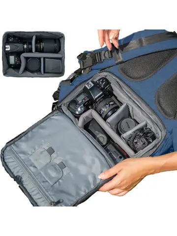 Ziptop Camera Rugzak Laptopvak 16