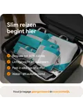 Packing cubes compressie set – 6-delig – Li Blauw