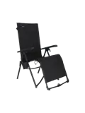 Festo relaxstoel vouwbaar graphite black