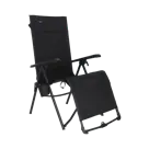 Festo relaxstoel vouwbaar graphite black