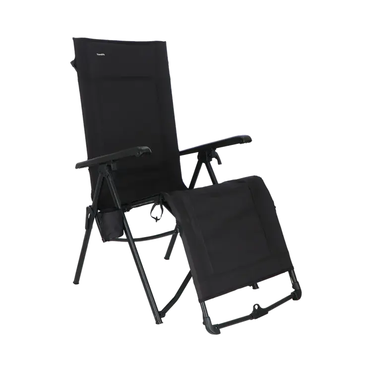 Festo relaxstoel vouwbaar graphite black