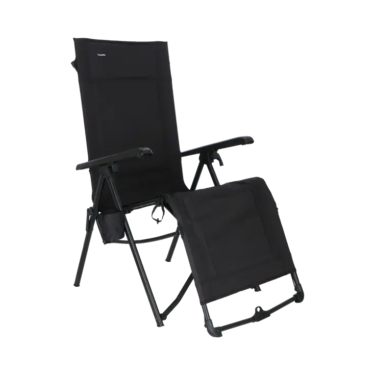 Festo relaxstoel vouwbaar graphite black